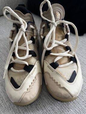 Jordan Neutral Beige Lace-Up Athletic Shoes